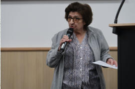 Expos� de la tr�sori�re du Bureau National