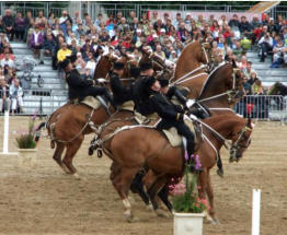 L'�cole de Cavalerie en d�monstration