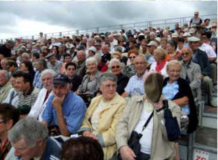 Quelques participants de la sortie en attente